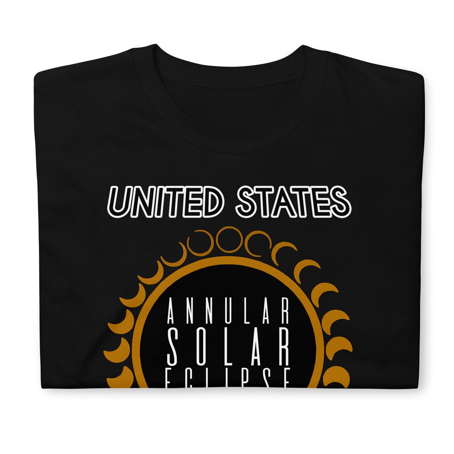 Annular Solar Eclipse - USA New Mexico - Black Sun