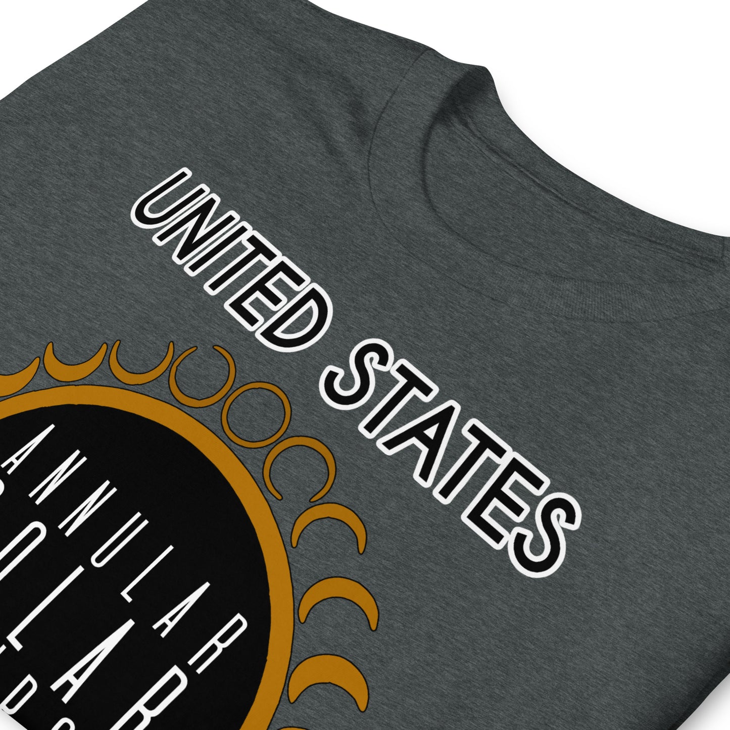 Annular Solar Eclipse - USA Texas - Black Sun