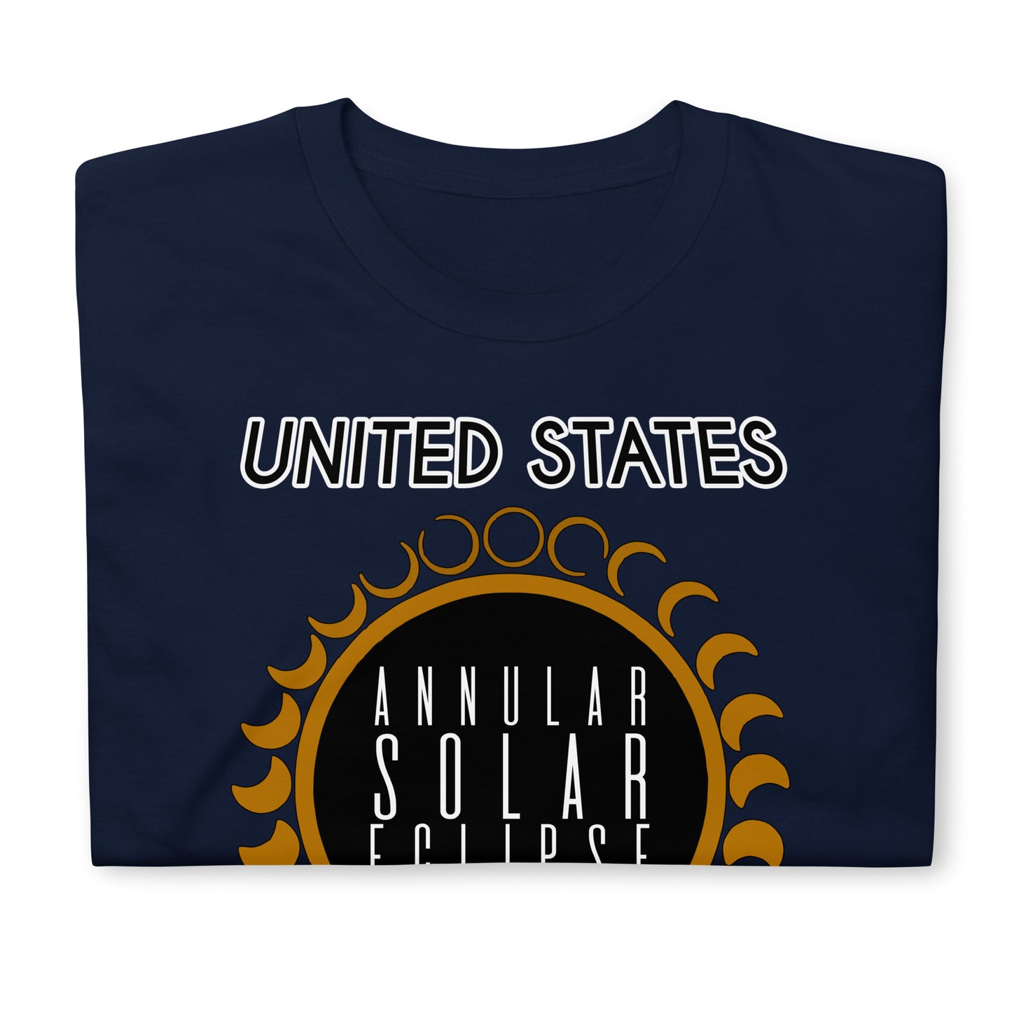 Annular Solar Eclipse - USA Texas - Black Sun