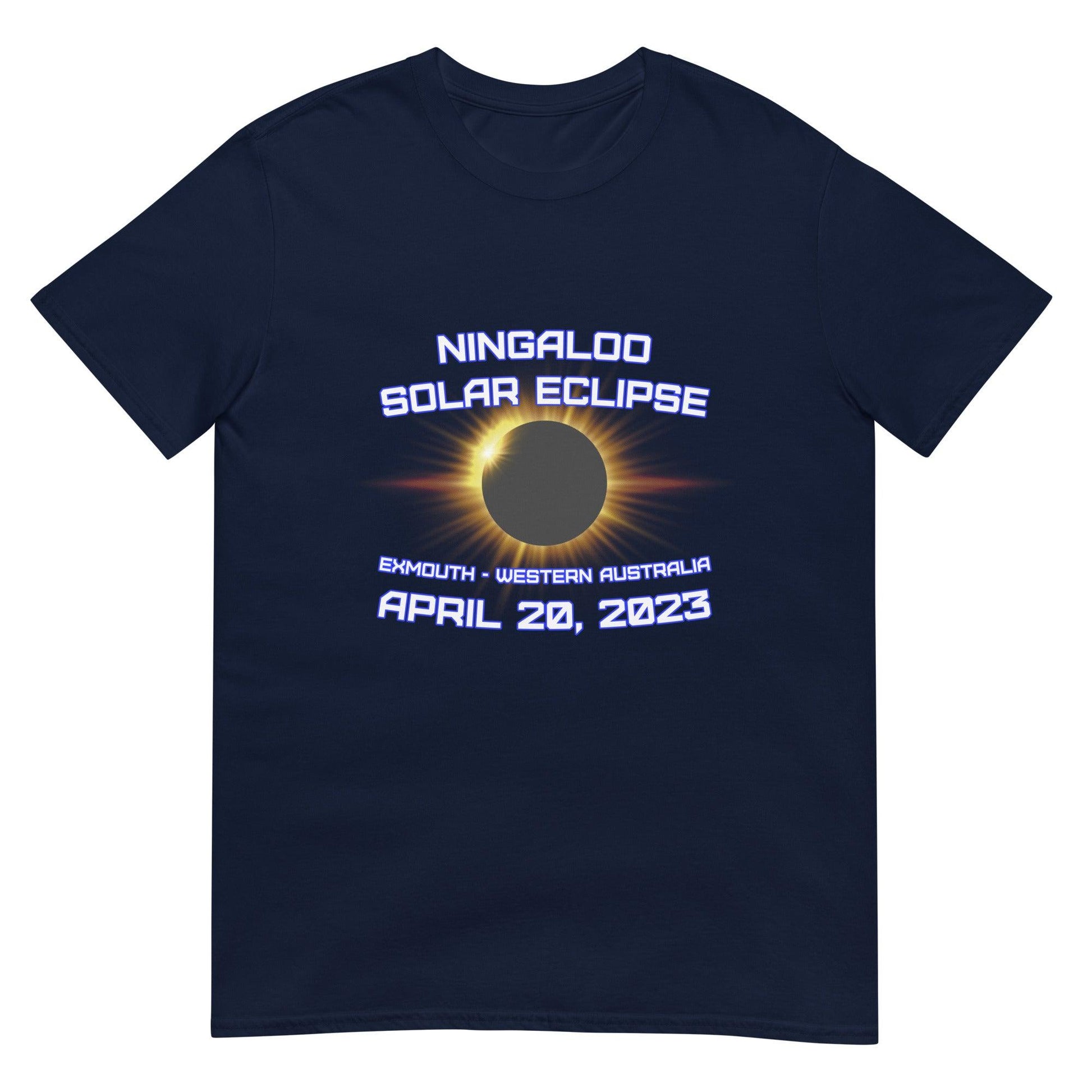 Exmouth - Ningaloo Solar Eclipse 2023 (Yellow Sun) - Astro TShirts