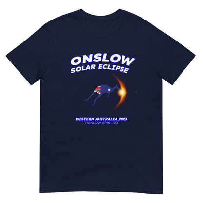Onslow Solar Eclipse 2023 Kangaroo (Dark Tees)