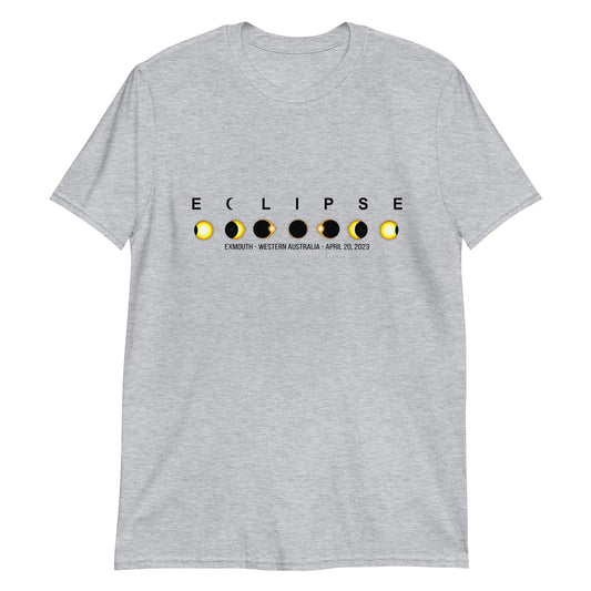 Australia Solar Eclipse 2023 - Phases (Clear Tees) - Astro TShirts