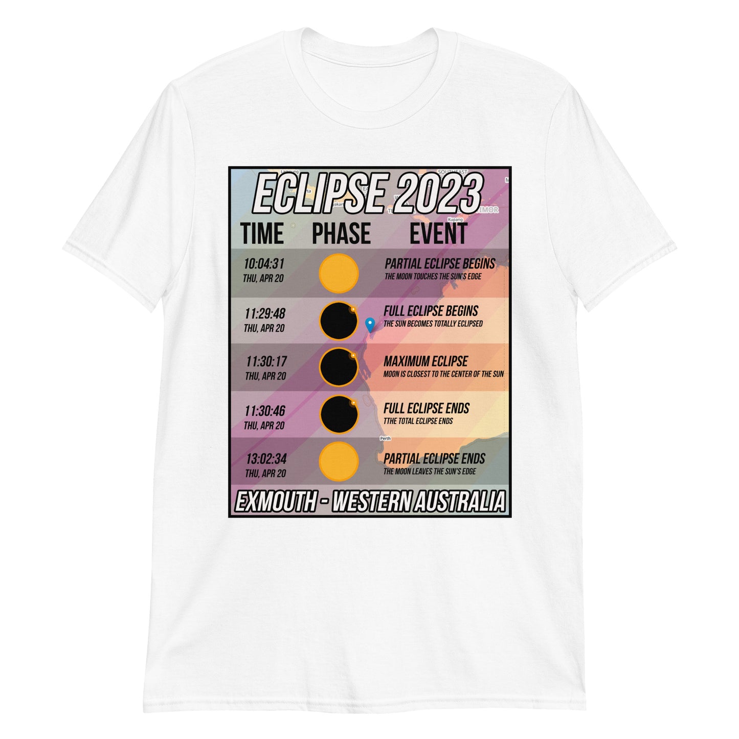 Eclipse 2023 - Time & Phase Exmouth